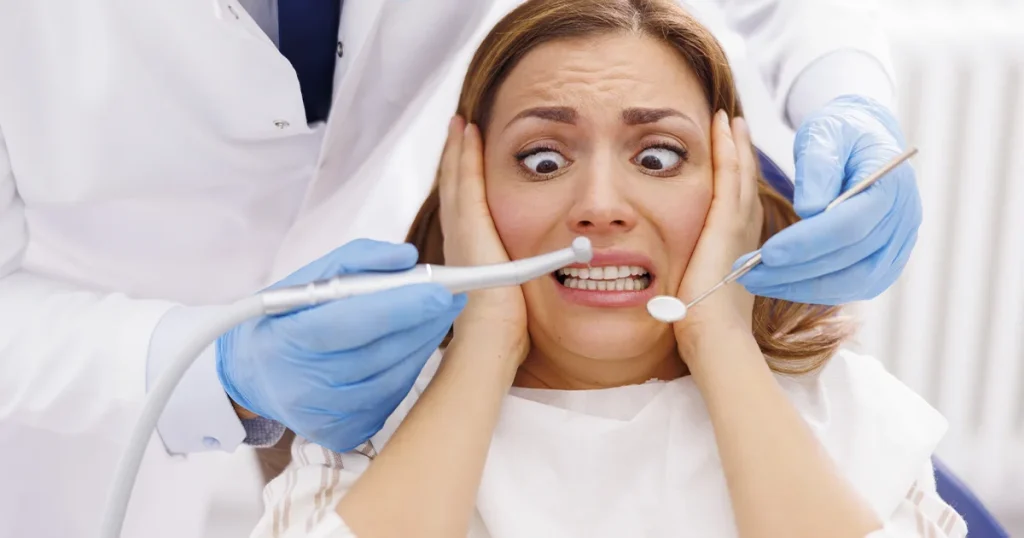 Patient lider af tandlægeskræk